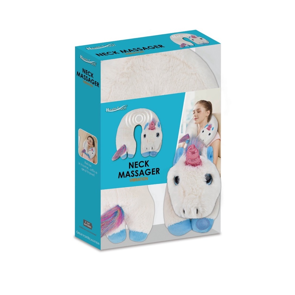 Health Touch Neck Massager, Unicorn NEW